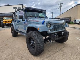 2014 JEEP WRANGLER SUV V6, 3.6 LITER UNLIMITED SAHARA SPORT UTILITY 4D