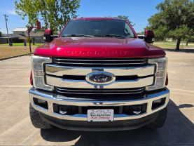 2017 FORD F250 SUPER DUTY CREW CAB PICKUP V8, TURBO DIESEL, 6.7L LARIAT PICKUP 4D 6 3/4 FT