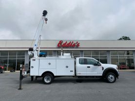 2020 FORD F550 SD MECHANIC CRANE TRUCK 6,000 LBS AUTO CRANE MECHANIC CRANE TRUCK V8, TURBO DIESEL, 6.7 LITER XL REG CAB 4D - Eddies Auto Sales