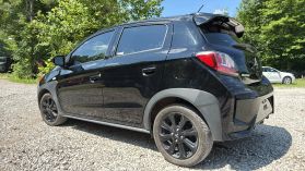 2024 MITSUBISHI MIRAGE HATCHBACK 3-CYL, 1.2 LITER SE HATCHBACK 4D at T&T Repairables - used car dealership in Spencer, Indiana.