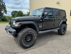 2019 JEEP WRANGLER UNLIMITED SUV 4-CYL, TURBO, 2.0 LITER SAHARA SPORT UTILITY 4D