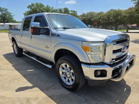 2012 FORD F250 SUPER DUTY CREW CAB PICKUP V8, TURBO DIESEL, 6.7L LARIAT PICKUP 4D 6 3/4 FT