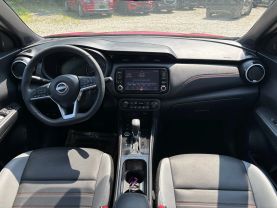 2024 NISSAN KICKS SUV 4-CYL, 1.6 LITER SR SPORT UTILITY 4D at T&T Repairables - used car dealership in Spencer, Indiana.