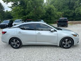 2021 NISSAN SENTRA SEDAN 4-CYL, 2.0 LITER SV SEDAN 4D at T&T Repairables - used car dealership in Spencer, Indiana.