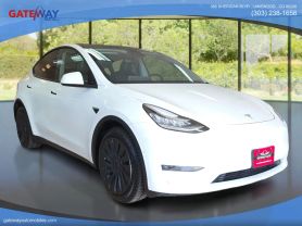 2021 TESLA MODEL Y SUV DUAL AC ELECTRIC MOTORS LONG RANGE SPORT UTILITY 4D