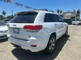 2014 JEEP GRAND CHEROKEE SUV V6, FLEX FUEL, 3.6 LITER OVERLAND SPORT UTILITY 4D