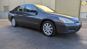 2007 HONDA ACCORD SEDAN V6, VTEC, 3.0 LITER EX-L SEDAN 4D