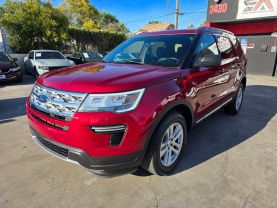 2018 FORD EXPLORER SUV V6, 3.5 LITER XLT SPORT UTILITY 4D