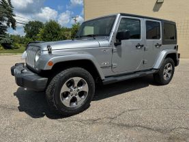 2016 JEEP WRANGLER SUV V6, 3.6 LITER UNLIMITED SAHARA SPORT UTILITY 4D