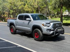 2016 TOYOTA TACOMA DOUBLE CAB PICKUP SILVER AUTOMATIC - Iron Cars Inc