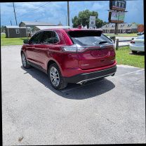 2016 FORD EDGE SUV V6, 3.5 LITER TITANIUM SPORT UTILITY 4D