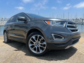2015 FORD EDGE SUV 4-CYL ECOBOOST 2.0L TITANIUM SPORT UTILITY 4D