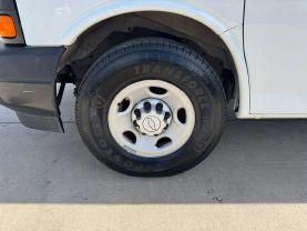 2018 CHEVROLET EXPRESS 3500 PASSENGER PASSENGER V8, FLEX FUEL, 6.0 LITER LS EXTENDED VAN 3D at Motors On Wheels - used car dealership in Houston, Texas.