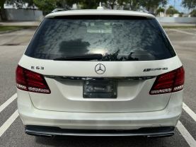 2015 MERCEDES-BENZ E-CLASS WAGON V8, TWIN TURBO, 5.5 LITER E 63 AMG 4MATIC S-MODEL WAGON 4D