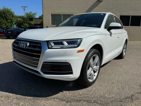 2018 AUDI Q5 SUV 4-CYL, TURBO, 2.0 LITER PREMIUM PLUS SPORT UTILITY 4D
