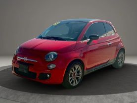 2017 FIAT 500 HATCHBACK RED AUTOMATIC - Villas Autos LLC