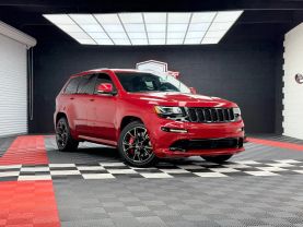 2014 JEEP GRAND CHEROKEE SUV V8, HEMI, 6.4 LITER SRT SPORT UTILITY 4D