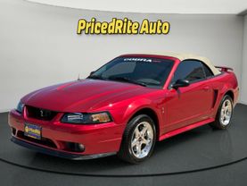 2001 FORD MUSTANG CONVERTIBLE V8, 32V, 4.6 LITER COBRA CONVERTIBLE 2D