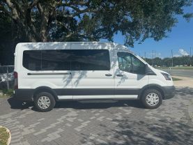 2021 FORD TRANSIT 350 PASSENGER VAN PASSENGER V6, ECOBOOST, TWIN TURBO, 3.5 LITER XL W/MEDIUM ROOF VAN 3D