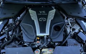 2017 INFINITI Q60 COUPE V6, TWIN TURBO, 3.0 LITER RED SPORT 400 COUPE 2D