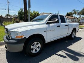 2011 RAM 1500 QUAD CAB PICKUP V8, HEMI, 5.7 LITER ST PICKUP 4D 6 1/3 FT