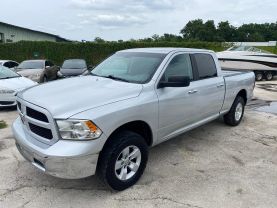 2018 RAM 1500 CREW CAB PICKUP V8, HEMI, 5.7 LITER SLT PICKUP 4D 6 1/3 FT