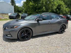 2021 NISSAN SENTRA SEDAN 4-CYL, 2.0 LITER SR SEDAN 4D at T&T Repairables - used car dealership in Spencer, Indiana.