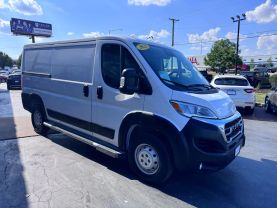 2023 RAM PROMASTER CARGO VAN CARGO V6, VVT, 3.6 LITER 2500 LOW ROOF VAN 3D