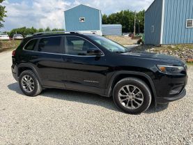 2020 JEEP CHEROKEE SUV 4-CYL, ZERO EVAP, 2.4 LITER LATITUDE PLUS SPORT UTILITY 4D at T&T Repairables - used car dealership in Spencer, Indiana.