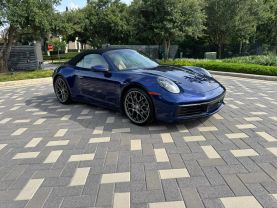 2021 PORSCHE 911 CONVERTIBLE 6-CYL, TWIN TURBO, 3.0 LITER CARRERA CABRIOLET 2D
