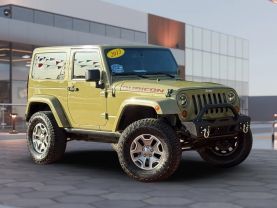 2013 JEEP WRANGLER SUV V6, 3.6 LITER RUBICON SPORT UTILITY 2D