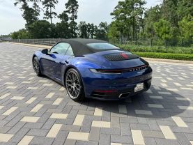 2021 PORSCHE 911 CONVERTIBLE 6-CYL, TWIN TURBO, 3.0 LITER CARRERA CABRIOLET 2D