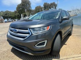 2015 FORD EDGE SUV 4-CYL ECOBOOST 2.0L TITANIUM SPORT UTILITY 4D