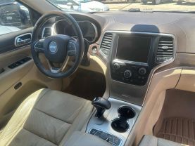 2014 JEEP GRAND CHEROKEE SUV V6, FLEX FUEL, 3.6 LITER OVERLAND SPORT UTILITY 4D