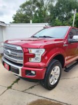 2015 FORD F150 SUPERCREW CAB PICKUP V6, ECOBOOST, TT, 3.5L PLATINUM PICKUP 4D 5 1/2 FT
