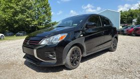 2024 MITSUBISHI MIRAGE HATCHBACK 3-CYL, 1.2 LITER SE HATCHBACK 4D at T&T Repairables - used car dealership in Spencer, Indiana.