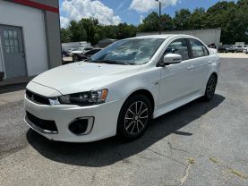 2017 MITSUBISHI LANCER SEDAN WHITE AUTOMATIC - Auto Solutions of Greensboro LLC, NC, 36.05701, -79.84368