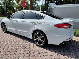 2019 FORD FUSION SEDAN 4-CYL, ECOBOOST, TURBO, 2.0 LITER TITANIUM SEDAN 4D