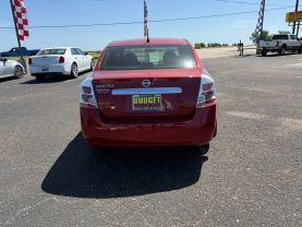 2010 NISSAN SENTRA SEDAN BURGUNDY AUTOMATIC - Budget Used Car Sales