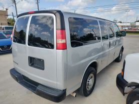 2017 CHEVROLET EXPRESS 2500 PASSENGER PASSENGER V8, FLEX FUEL, 6.0 LITER LS VAN 3D at Motors On Wheels - used car dealership in Houston, Texas.