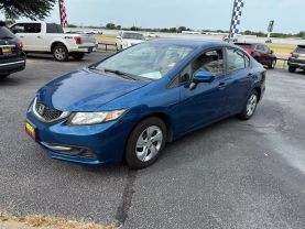 2015 HONDA CIVIC SEDAN BLUE AUTOMATIC - Budget Used Car Sales