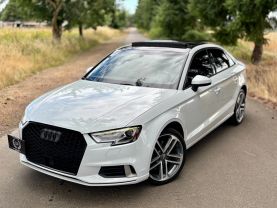 2017 AUDI A3 SEDAN 4-CYL, TURBO, 2.0 LITER PREMIUM SEDAN 4D