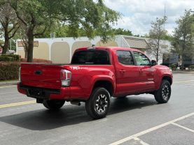 2021 TOYOTA TACOMA DOUBLE CAB PICKUP RED AUTOMATIC - Iron Cars Inc