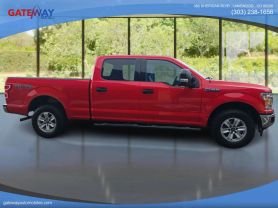 2018 FORD F150 SUPERCREW CAB PICKUP V8, FLEX FUEL, 5.0 LITER XL PICKUP 4D 5 1/2 FT