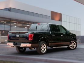 2016 FORD F150 SUPERCREW CAB PICKUP V8, FLEX FUEL, 5.0 LITER LARIAT PICKUP 4D 5 1/2 FT