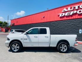 2016 RAM 1500 QUAD CAB PICKUP V8, HEMI, 5.7 LITER SLT PICKUP 4D 6 1/3 FT
