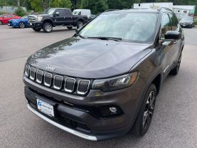 2022 JEEP COMPASS SUV 4-CYL, MULTIAIR, PZEV, 2.4 LITER LIMITED SPORT UTILITY 4D - Gesner Auto Inc in Taunton, MA, 41.88613, -71.14527