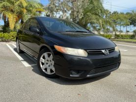 2008 HONDA CIVIC COUPE 4-CYL, VTEC, 1.8 LITER LX COUPE 2D