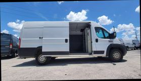 2021 RAM PROMASTER CARGO VAN CARGO V6, VVT, 3.6 LITER 3500 HIGH ROOF EXTENDED VAN 3D