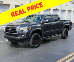 2021 TOYOTA TACOMA DOUBLE CAB PICKUP GRAY AUTOMATIC - Iron Cars Inc
